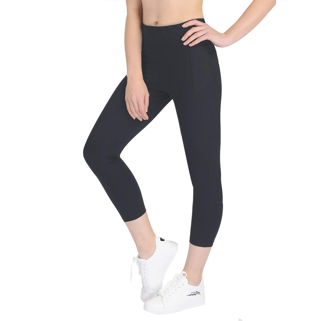 Yunoga Women’s High Waist Yoga Pants - 4 Way Stretch Tummy Control Workout Leggings with Pockets